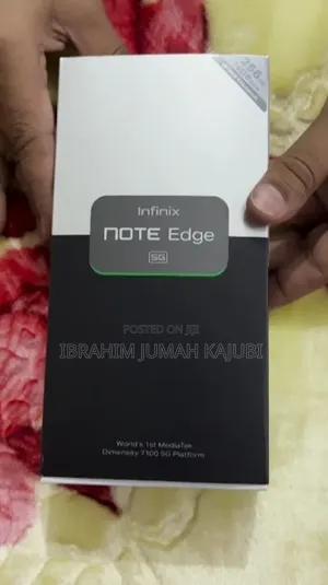 New Infinix Note Edge 256 GB Black