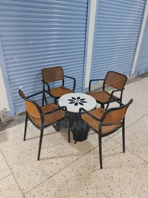 Classic Imported Plastic Table and Chairs Plastic Table and Chairs