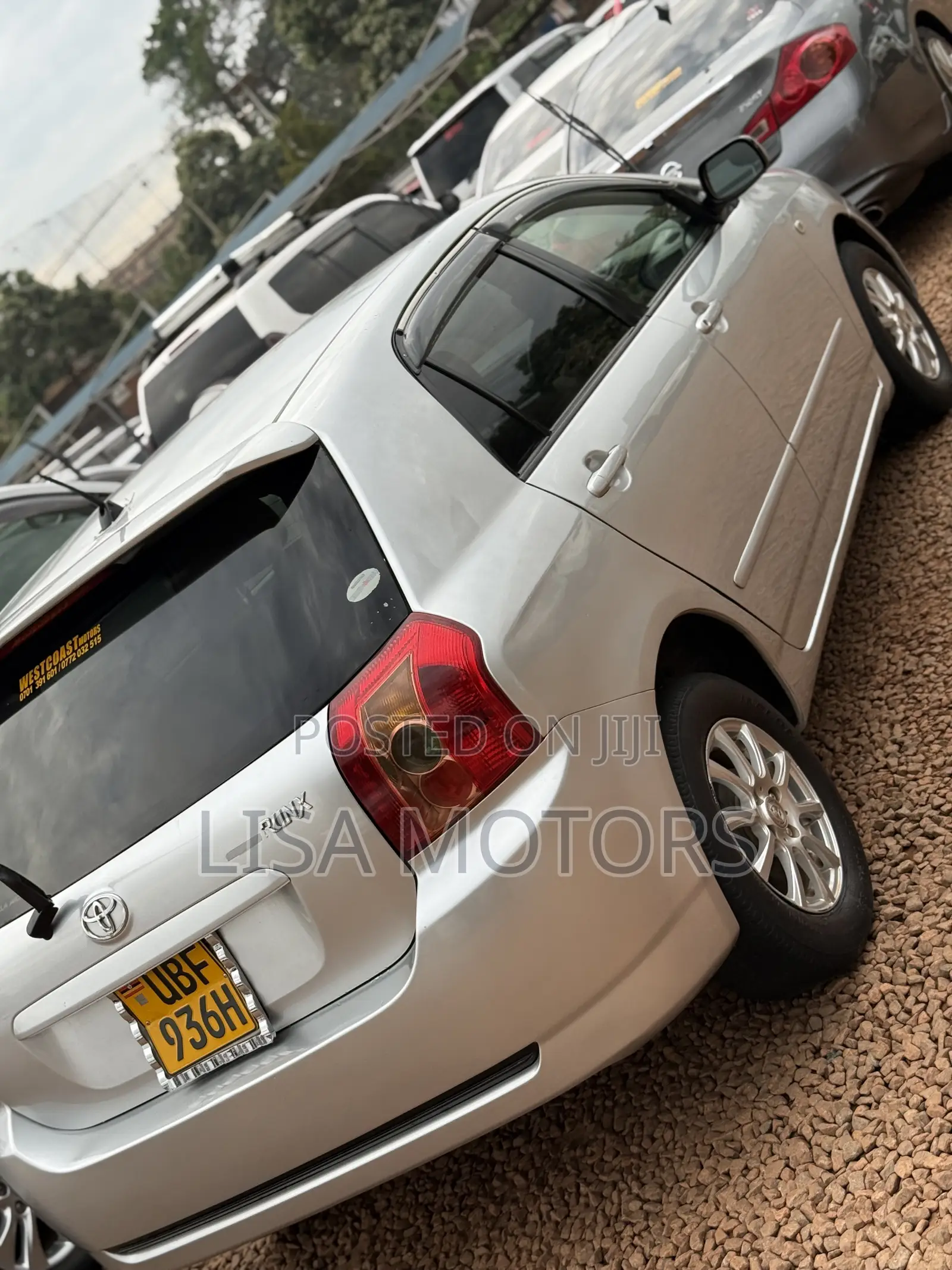 Toyota Corolla RunX 1.5 X AWD 2005 Silver