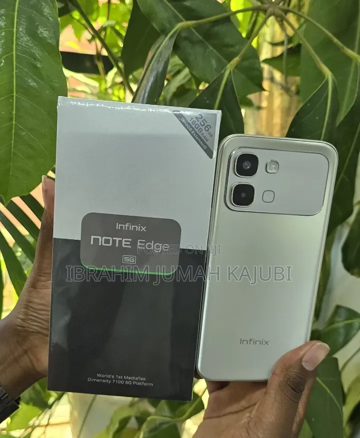 New Infinix Note Edge 256 GB White