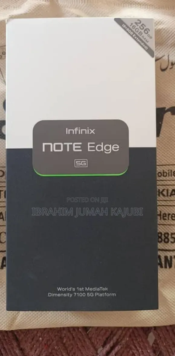 New Infinix Note Edge 256 GB Bronze