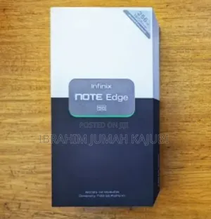 New Infinix Note Edge 256 GB Gold