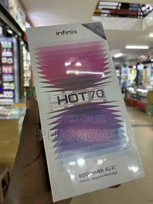 New Infinix Hot 70 128 GB Black