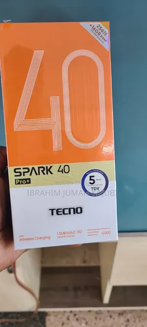 New Tecno Spark 40 Pro+ 256 GB Gold