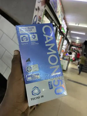 New Tecno Camon 50 Pro 256 GB Black
