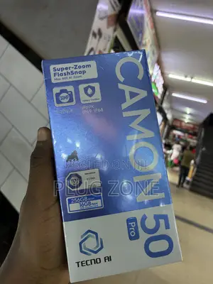 New Tecno Camon 50 Pro 256 GB Black