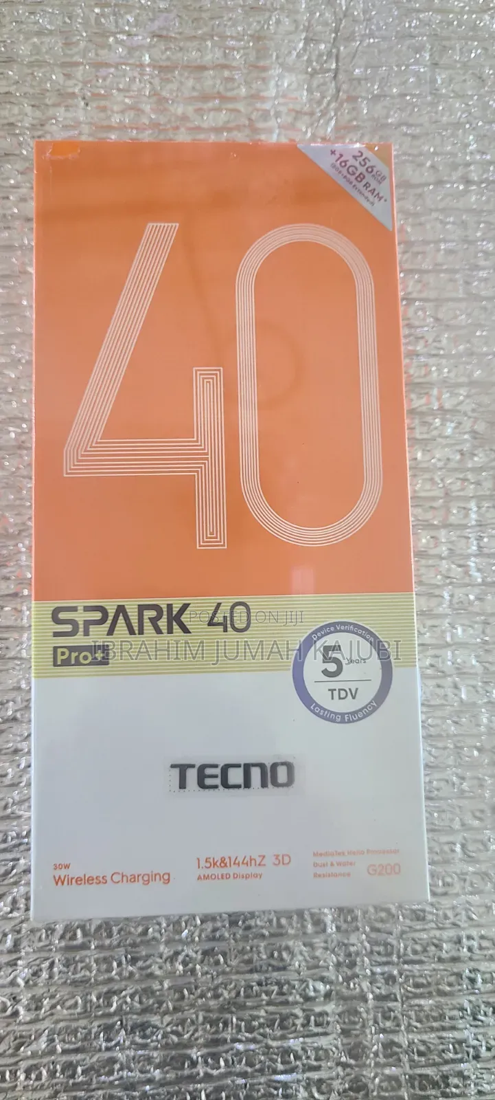 New Tecno Spark 40 Pro+ 256 GB Bronze