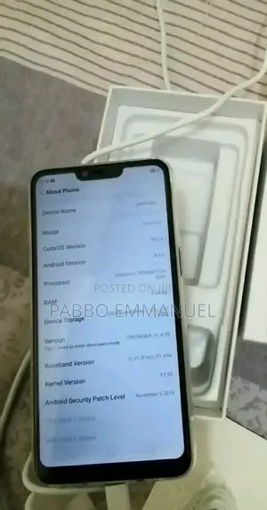 Oppo A83 128 GB Gray