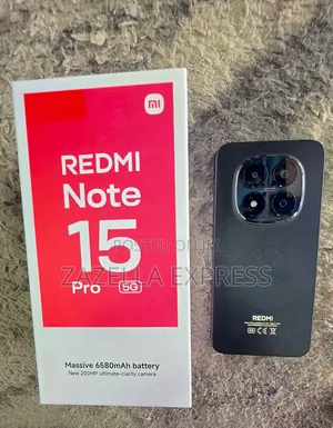 New Xiaomi Redmi Note 15 Pro 256 GB Black