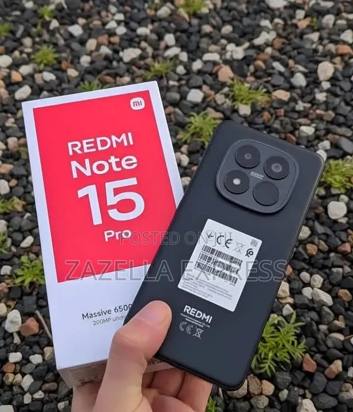 New Xiaomi Redmi Note 15 Pro 256 GB Black