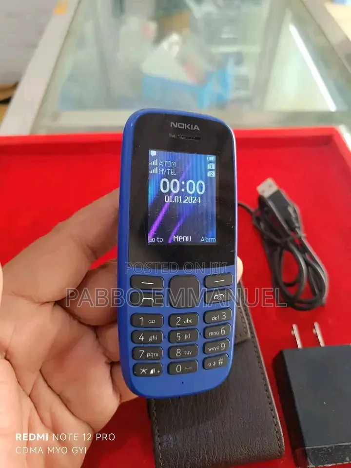 New Nokia 105 Blue