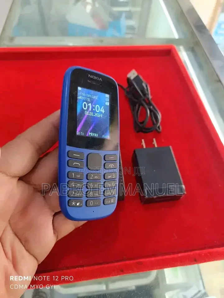 New Nokia 105 Blue
