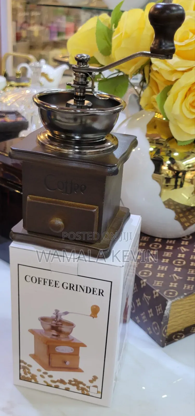 Wooden Coffee Grinder