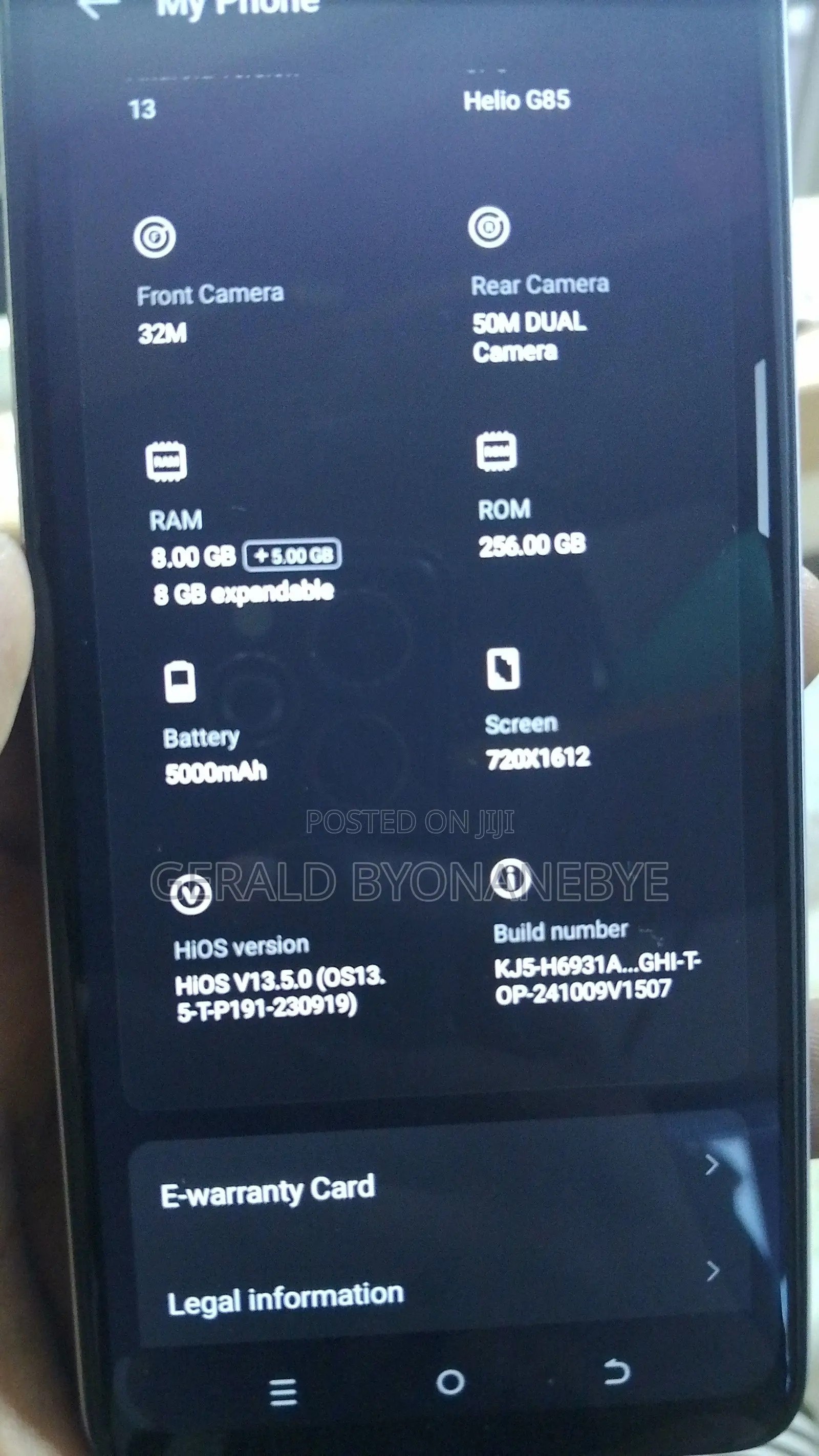 Tecno Spark 20 Pro Plus 256 GB Gray