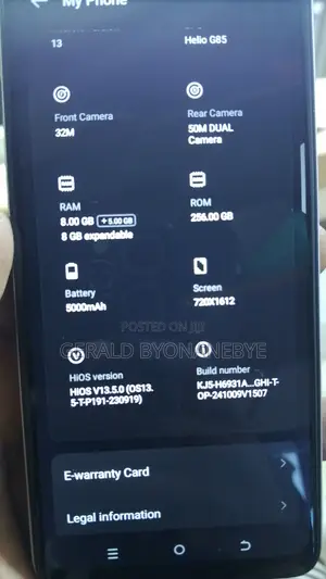 Tecno Spark 20 Pro Plus 256 GB Gray