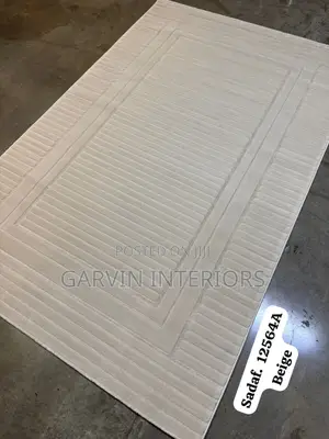 Beige Turkish Center Carpet