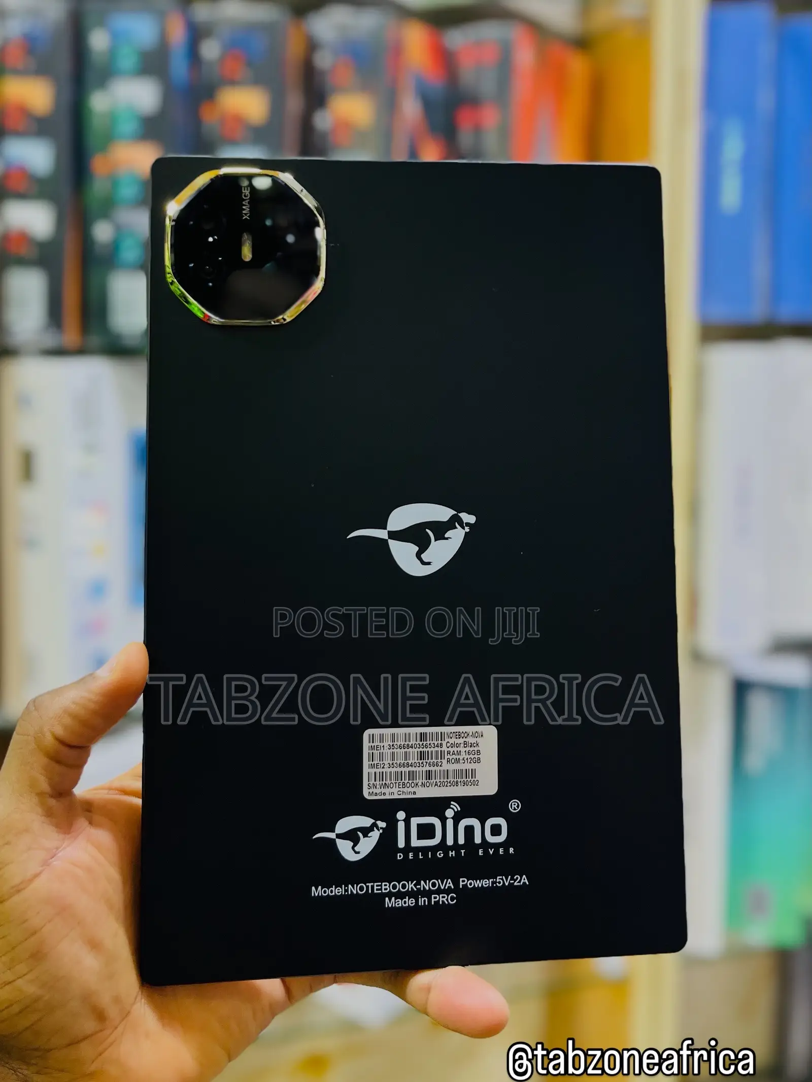New Idino Note Book-Nova 512 GB Black