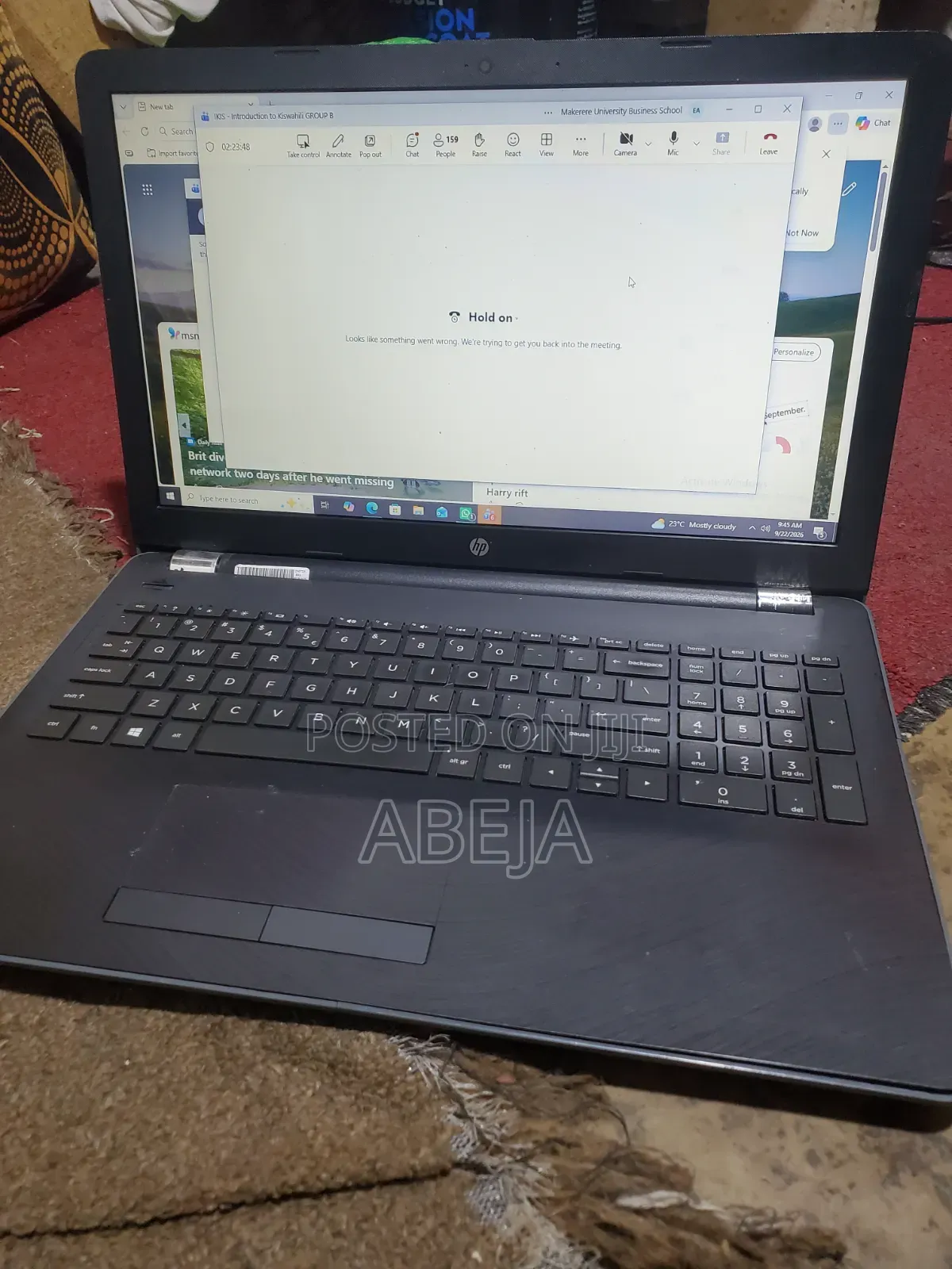 Laptop HP 15 6GB Intel Celeron HDD 320GB