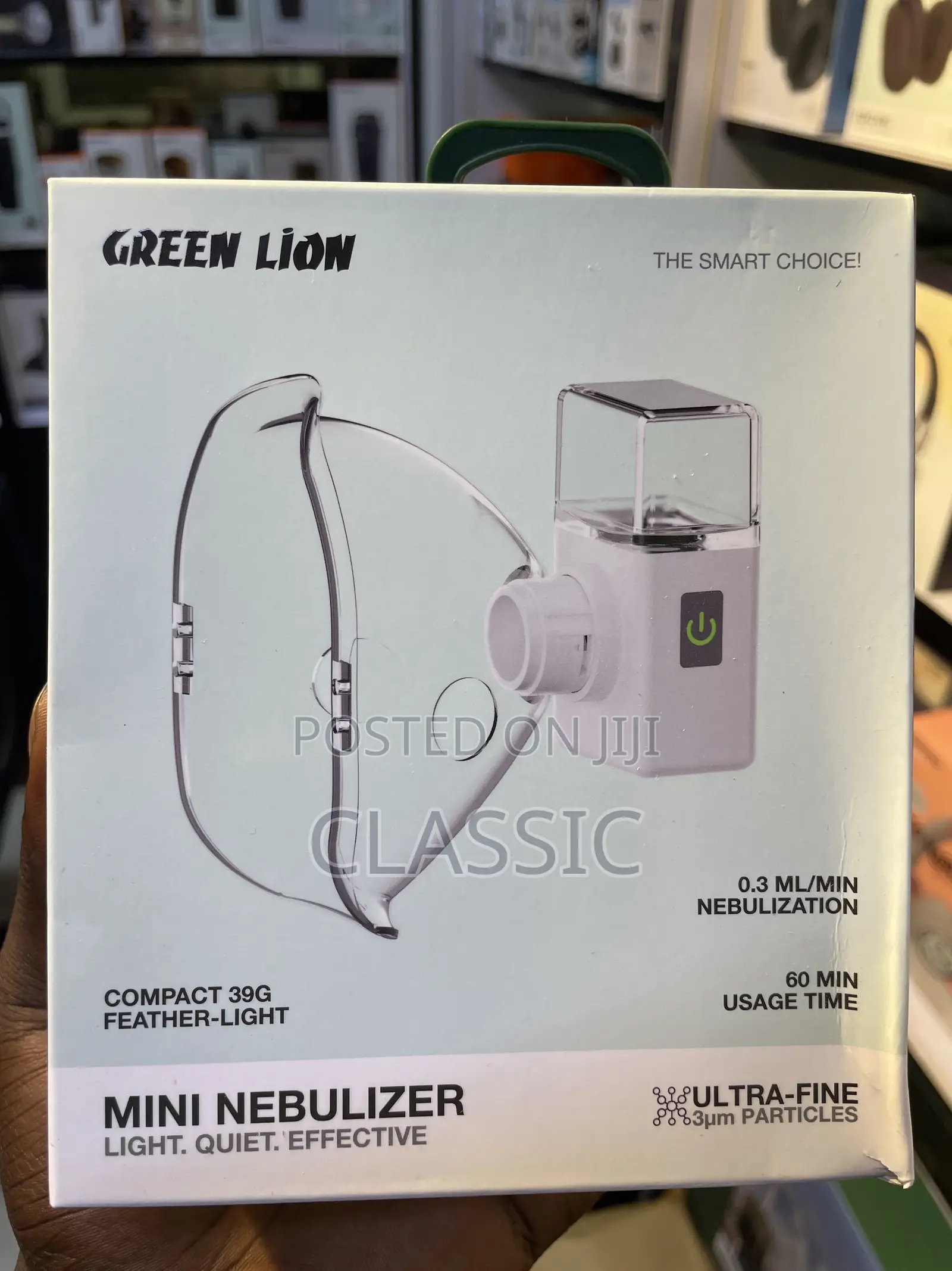 Green Lion Mini Nebulizer