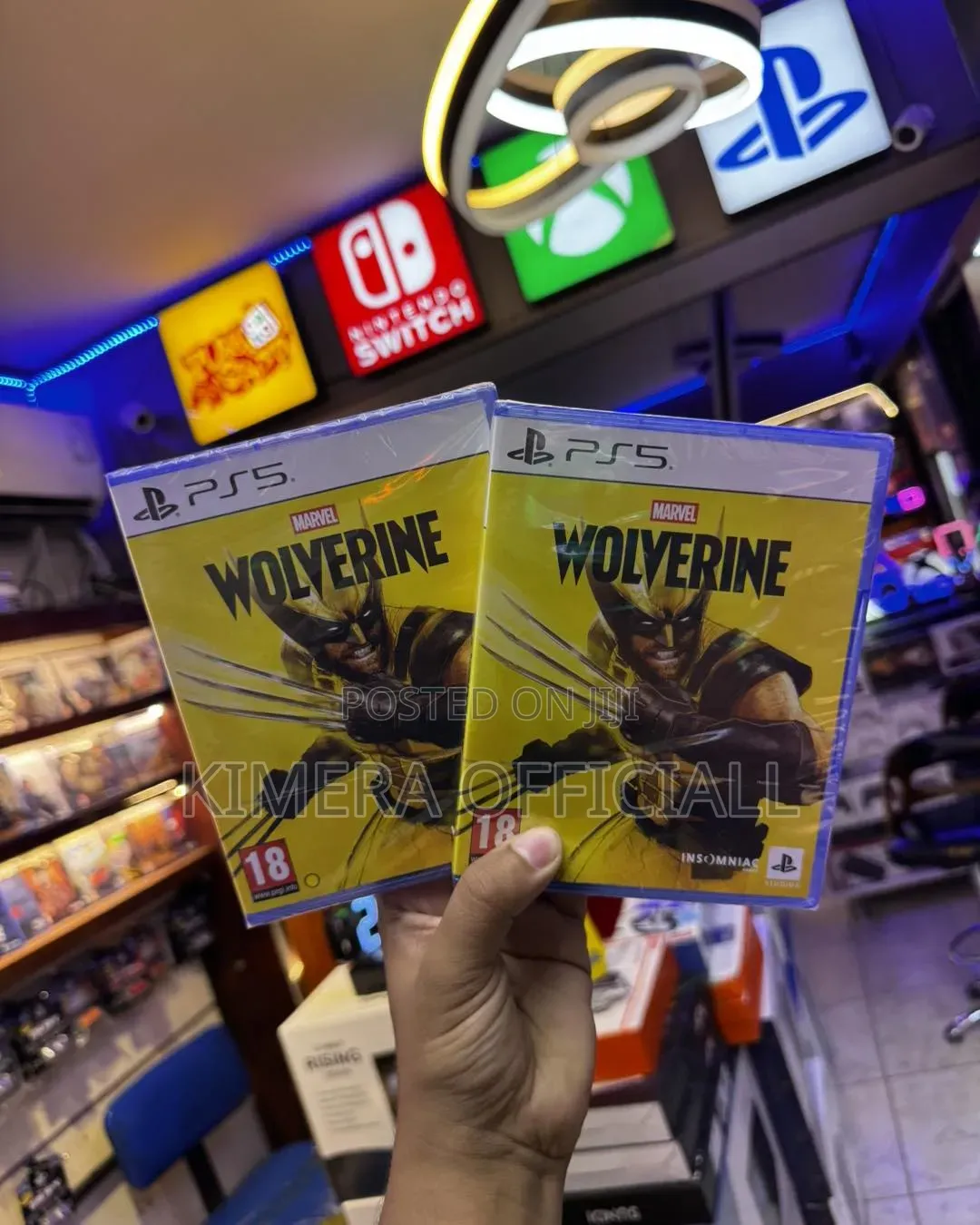 Marvel's Wolverine Game Cd for Ps5. This Game Is on Fire
