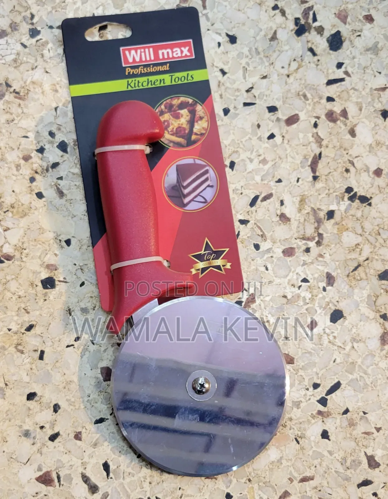 Red-Handled Pizza Cutter