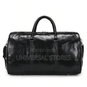 PU Leather Travel Duffle Bag