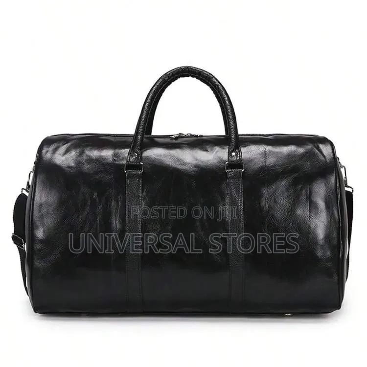 PU Leather Travel Duffle Bag