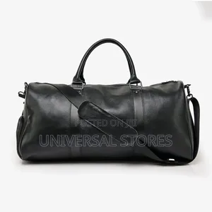 PU Leather Travel Duffle Bag