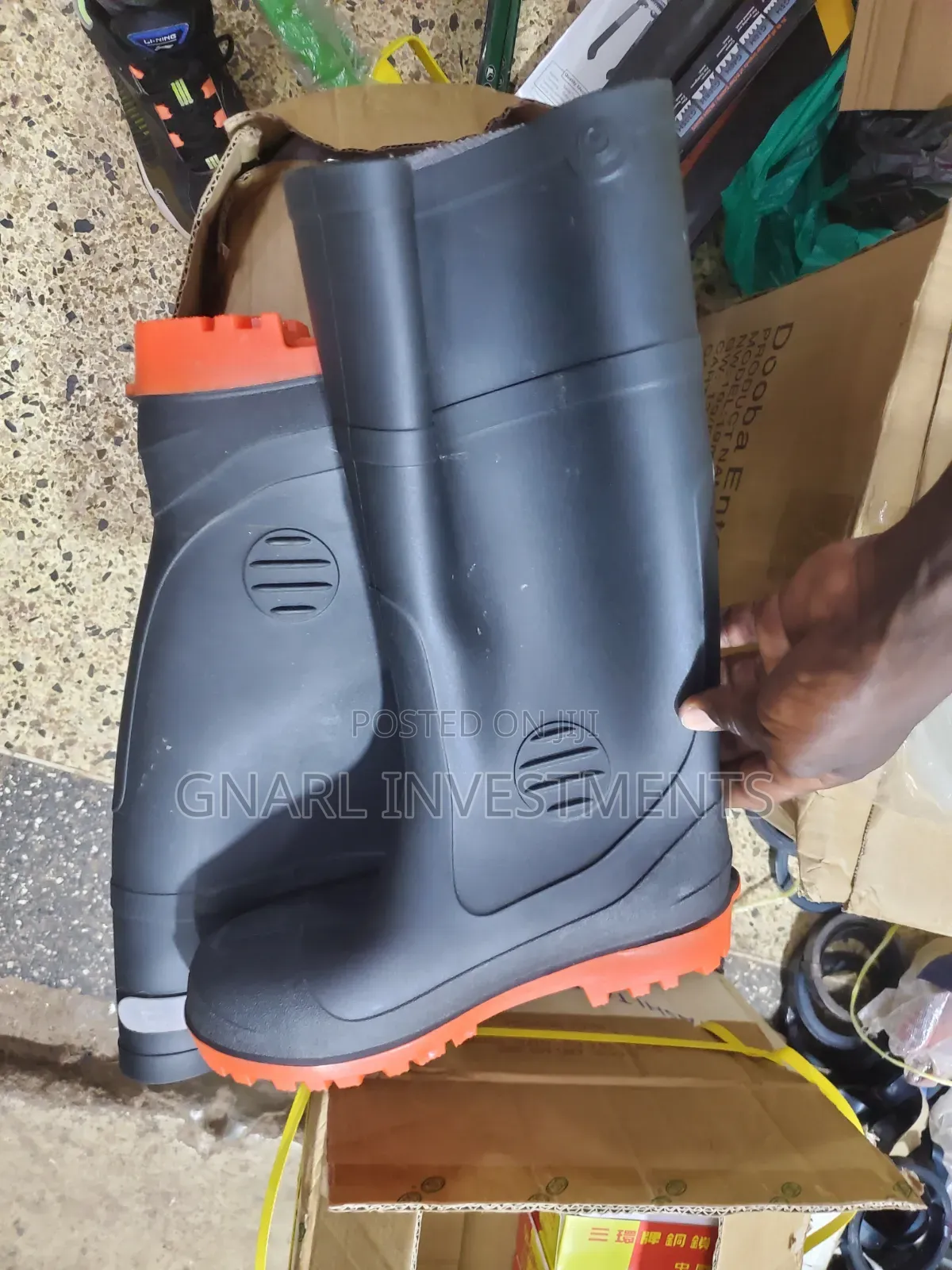 Heavy-Duty Safety Gumboot