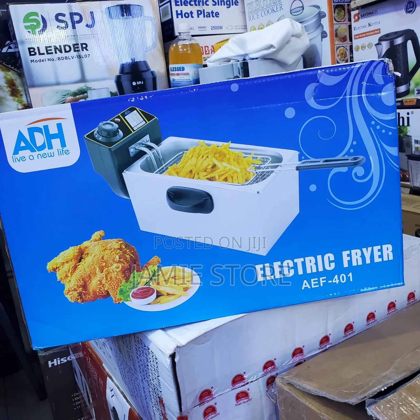Adh Deep Fryer 3l / Electric Fryer