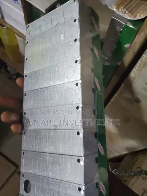 10pc Pack Galvanized GI/Knockout Box 73X130X35 Mm