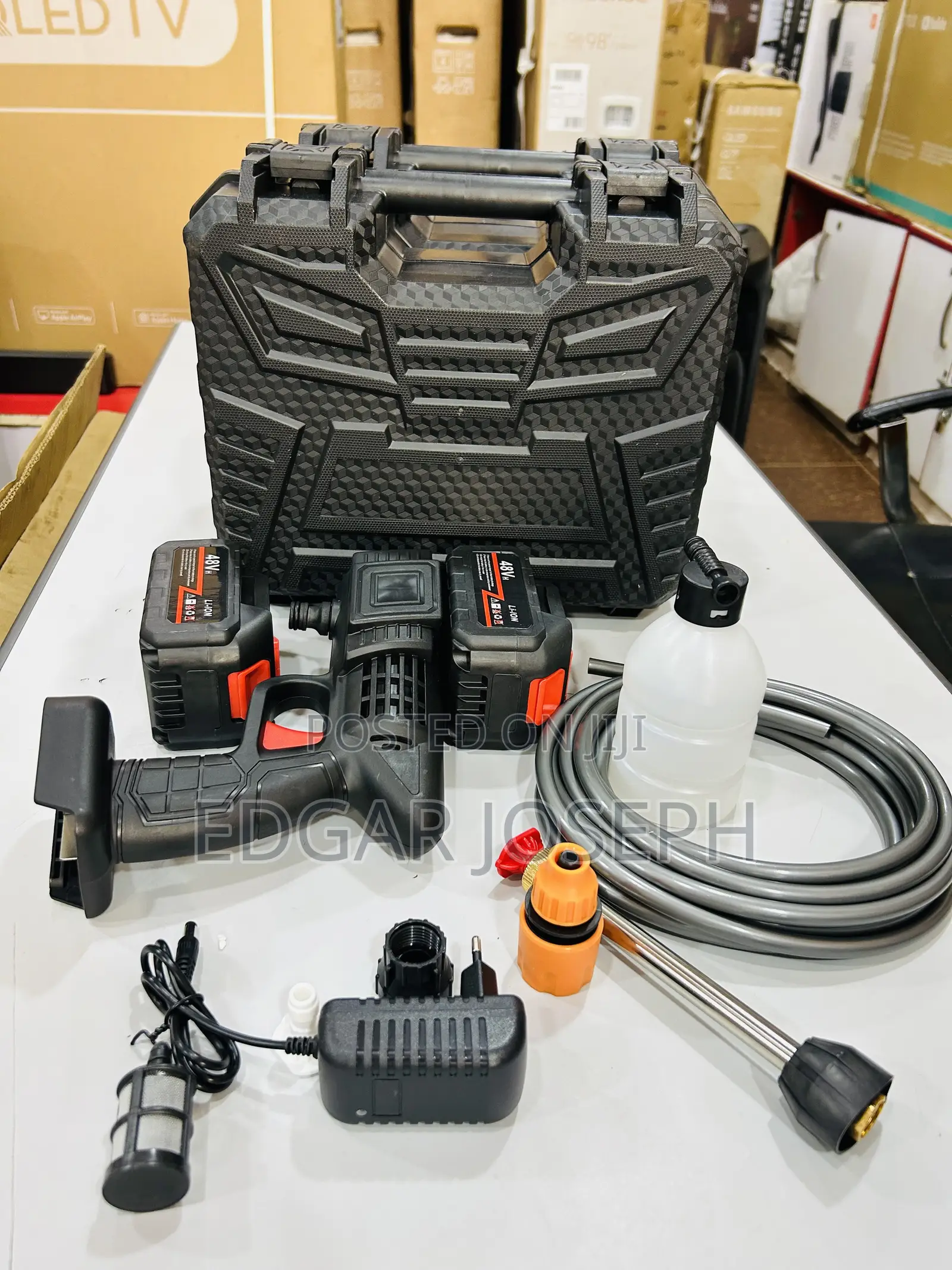 Car Wash 2 Batteries Pressure Gun