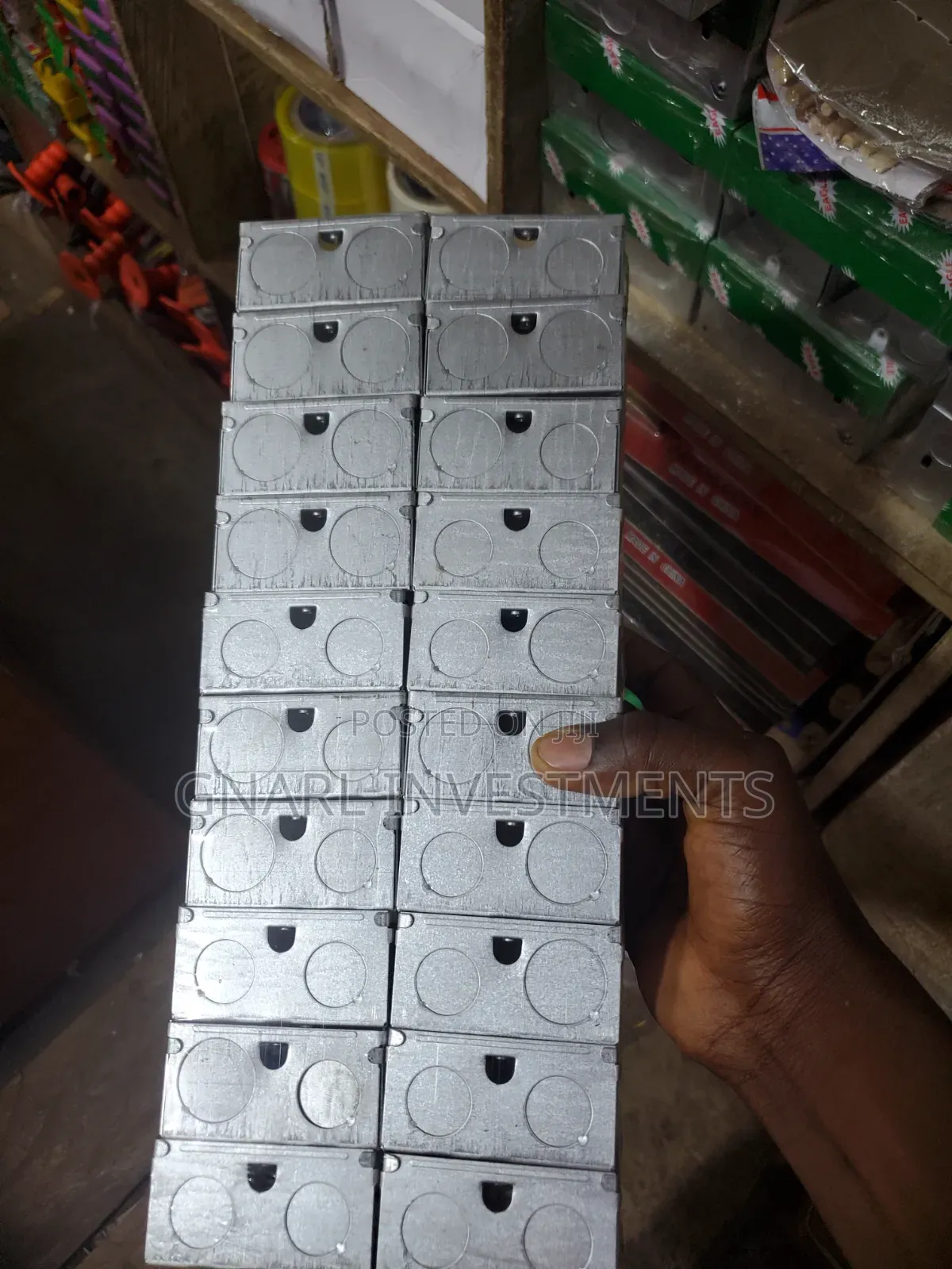 Galvanized Steel Gl /Knockout/Pattress Wall Mount Boxes