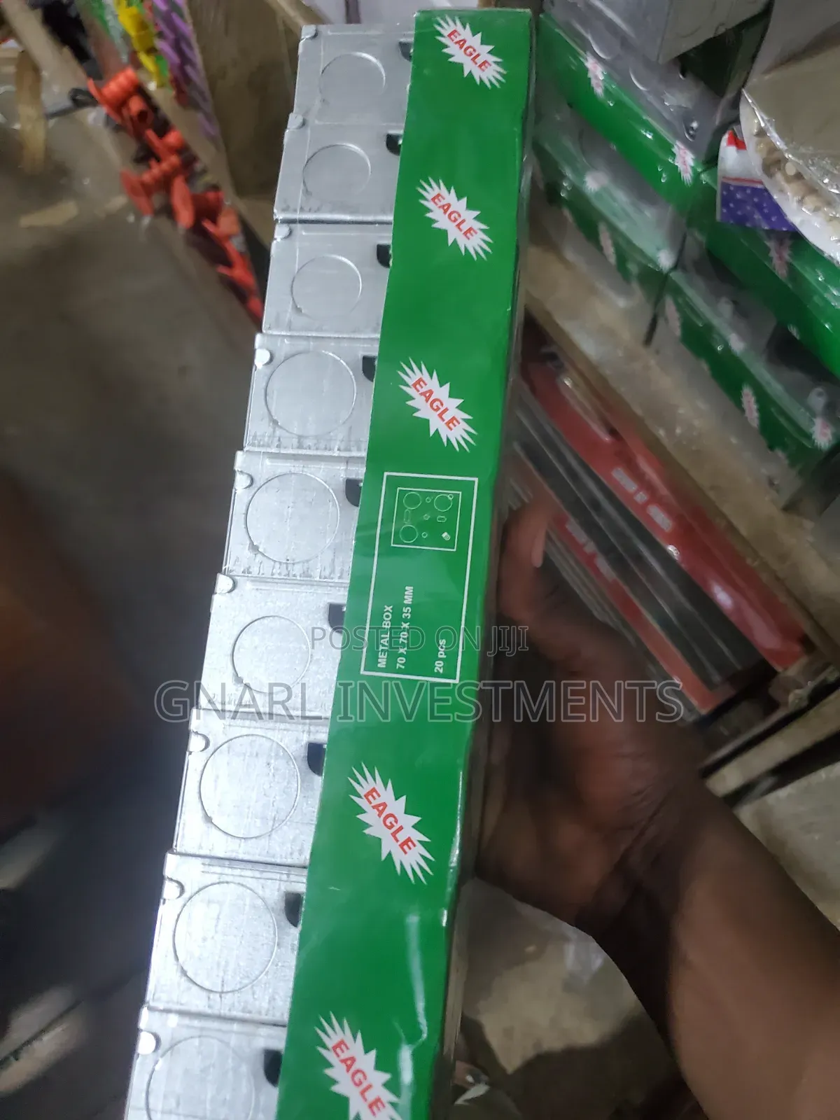 Galvanized Steel Gl /Knockout/Pattress Wall Mount Boxes