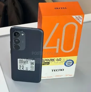 New Tecno Spark 40 Pro+ 256 GB Black