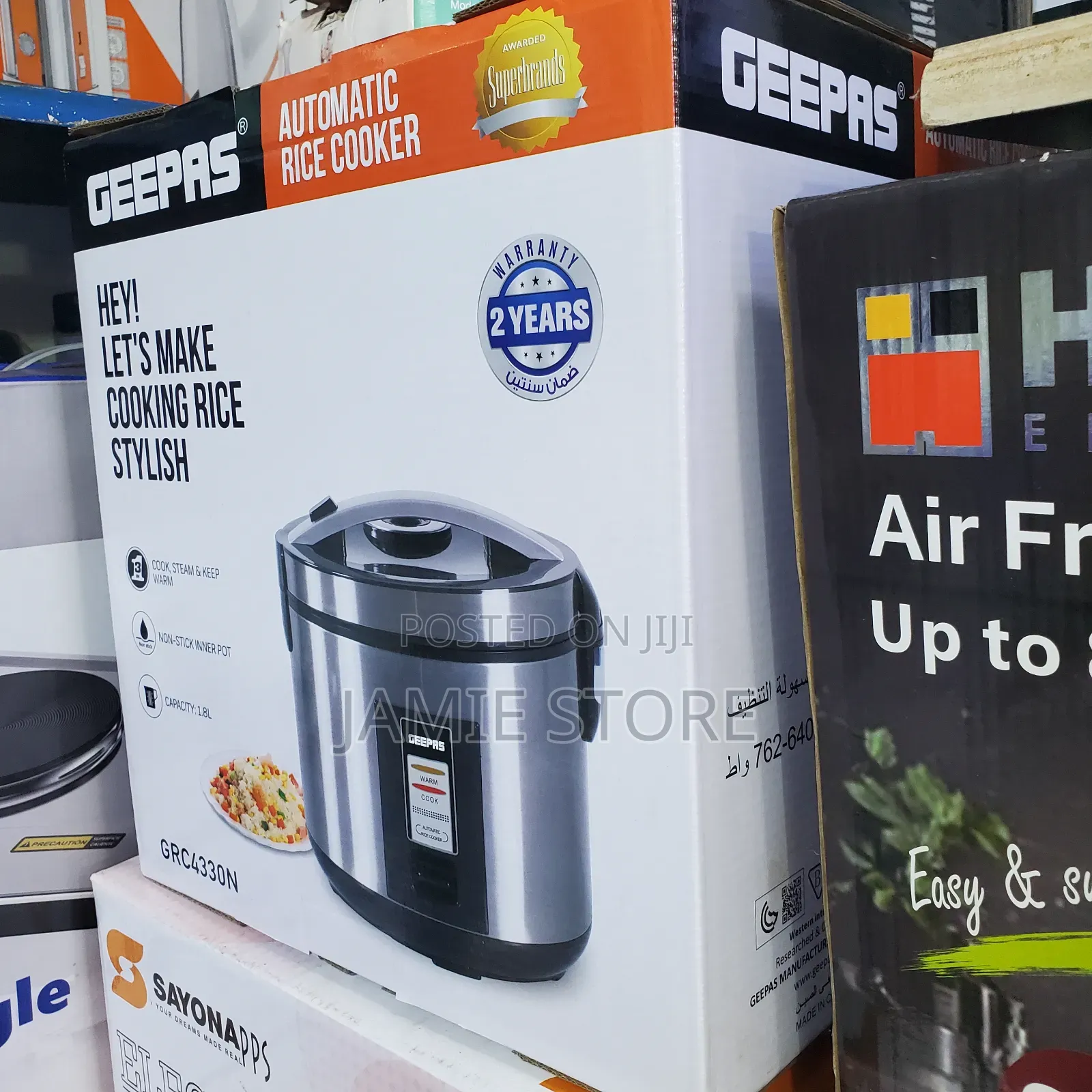 Geepas 1.8l Rice Cooker/ Automatic Rice Cooker