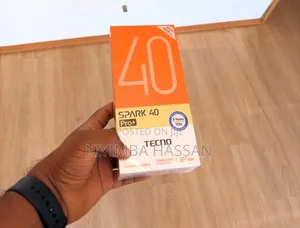 New Tecno Spark 40 Pro+ 256 GB Black