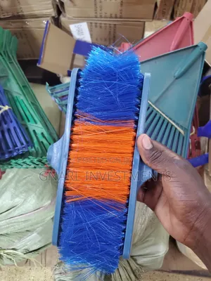 Plastic Soft Bristle Broom 4 Sweeping With Handle