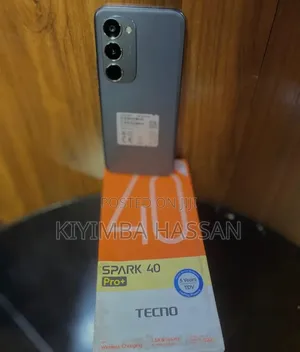 New Tecno Spark 40 Pro+ 256 GB Black