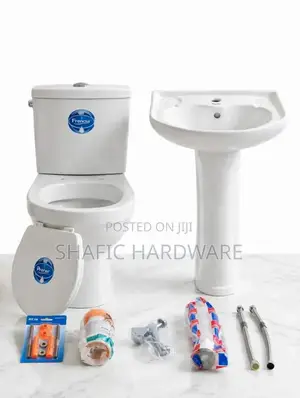 Toilet With Basin Complete Sets With Accessories Frencia Press