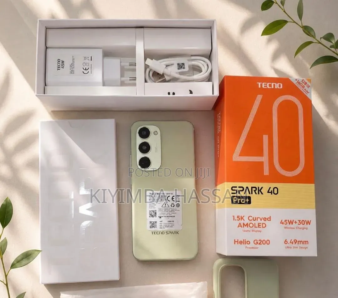New Tecno Spark 40 Pro+ 256 GB Green