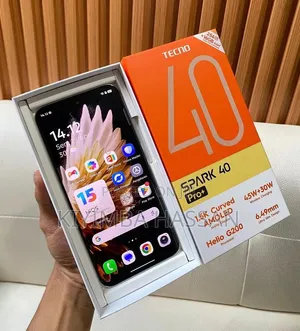 New Tecno Spark 40 Pro+ 256 GB White