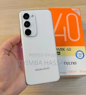 New Tecno Spark 40 Pro+ 256 GB White