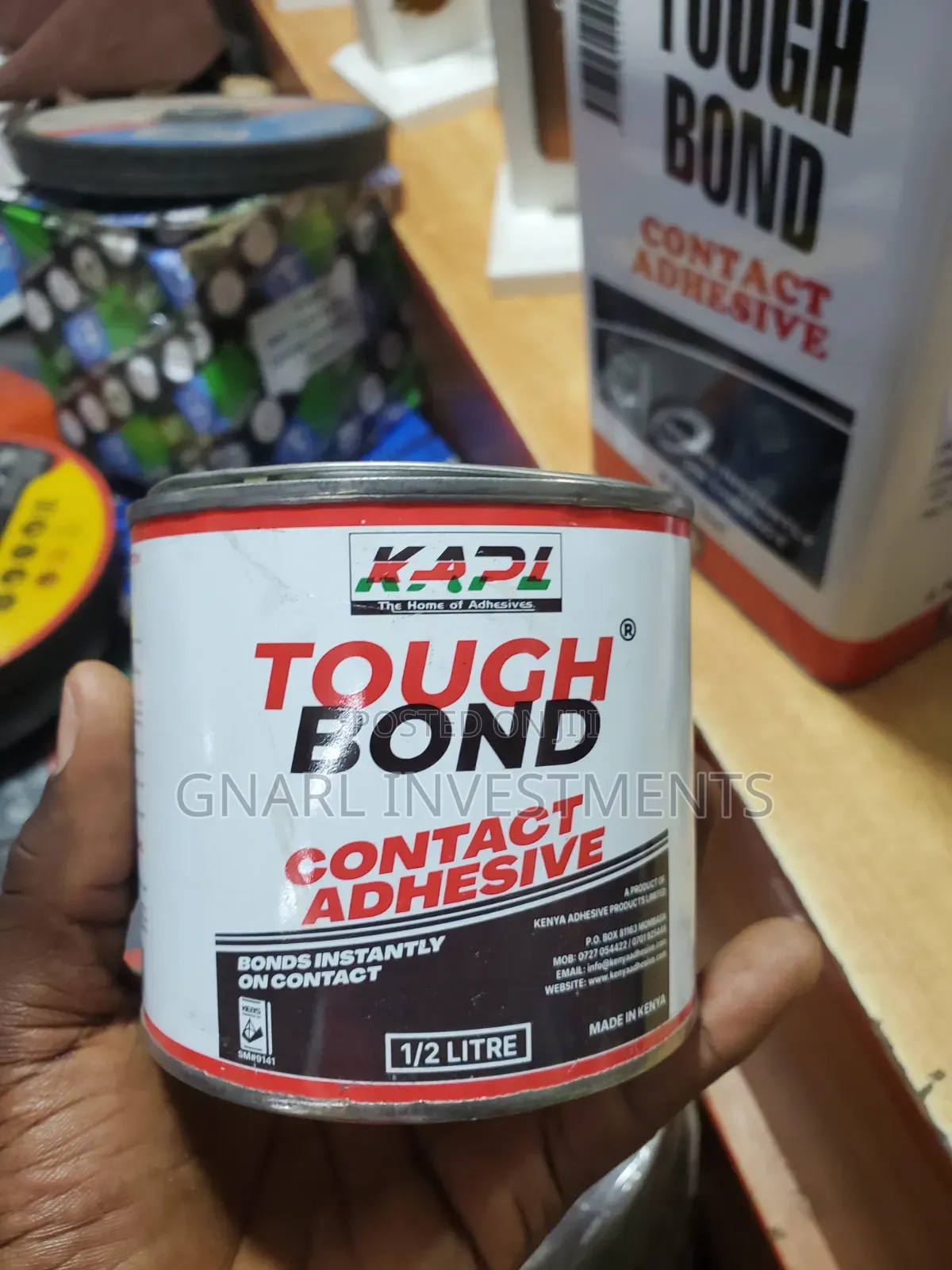 Tough Bond Contact Adhesive