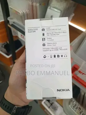 New Nokia 3310 Black