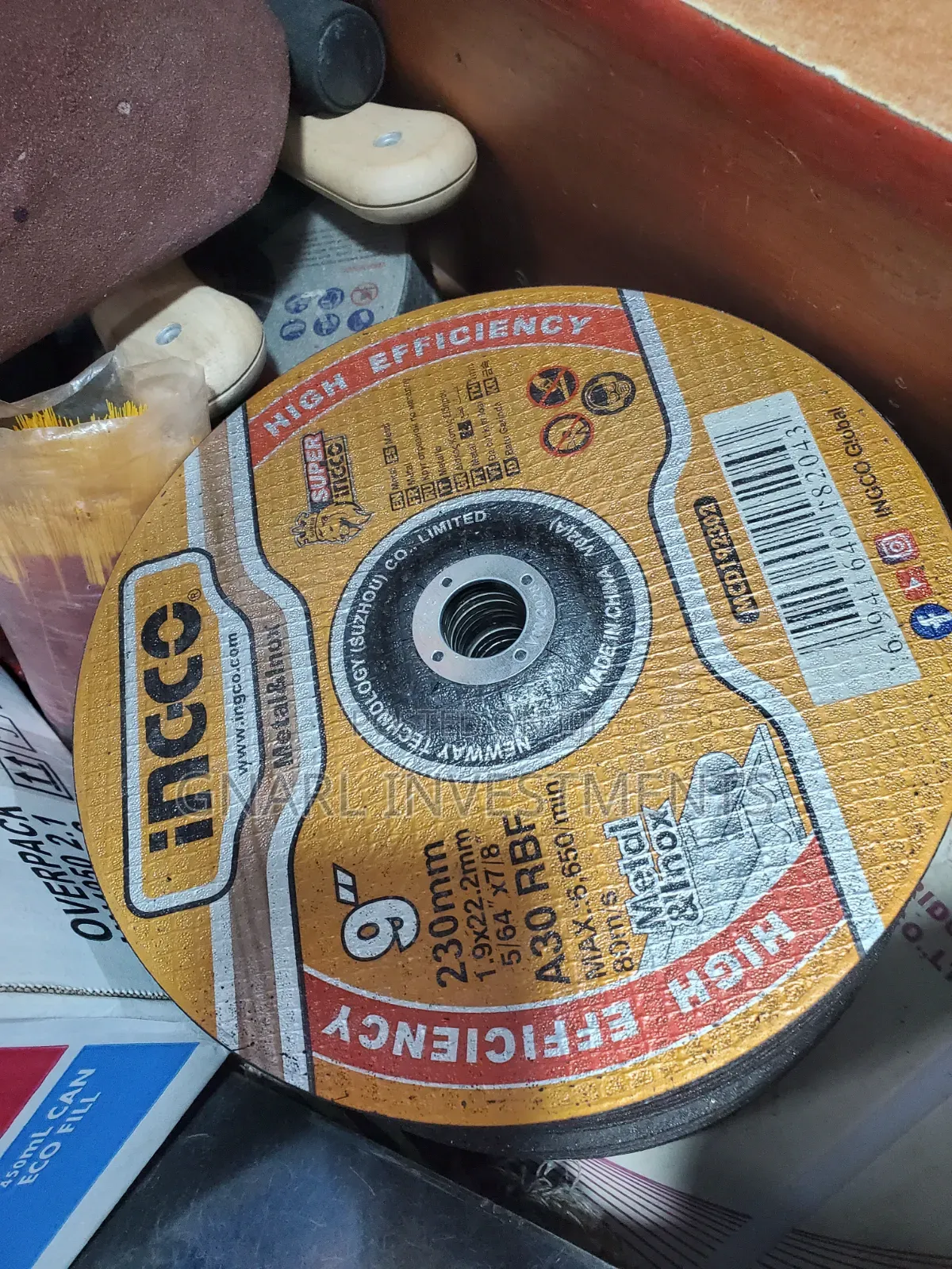 9-Inch Metal and Inox Cutting Disc's All Brands