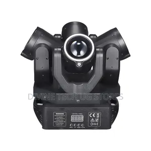 Shows a 4-Head Multi-Beam Spider Moving Head Stage Light