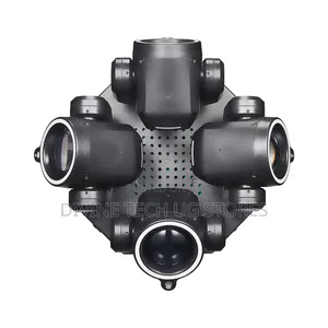 Shows a 4-Head Multi-Beam Spider Moving Head Stage Light