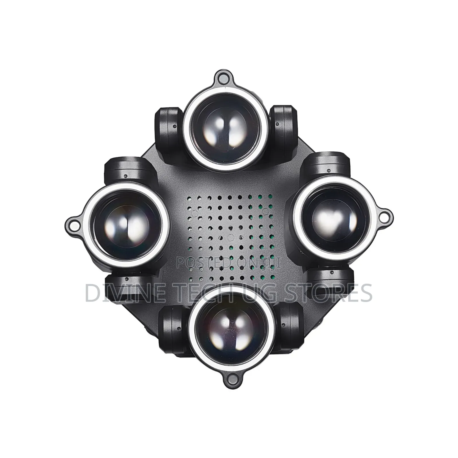 Shows a 4-Head Multi-Beam Spider Moving Head Stage Light