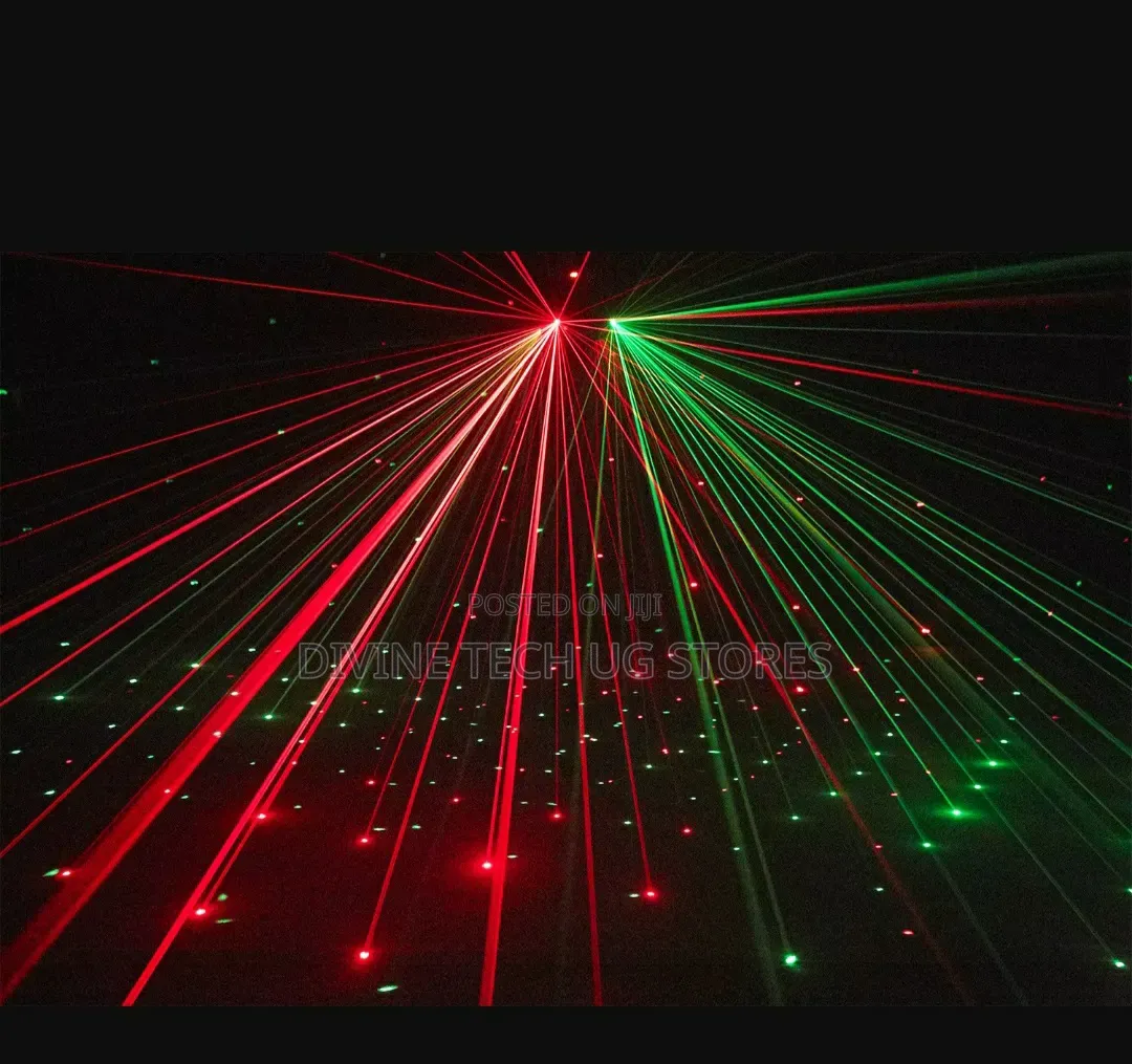 Shows a 4-Head Multi-Beam Spider Moving Head Stage Light